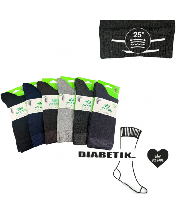 Ayess мъжки чорапи със специален ластик Ayess мъжки чорапи със специален ластик